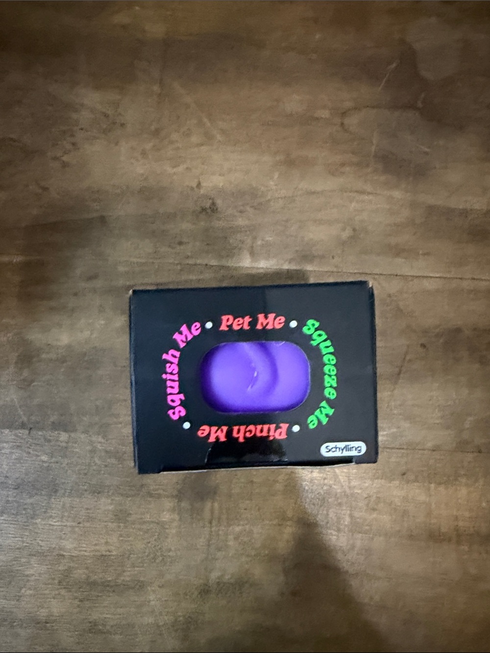 NeeDoh Cool Cats Purple Squeeze Toy by - Picture 3 of 4